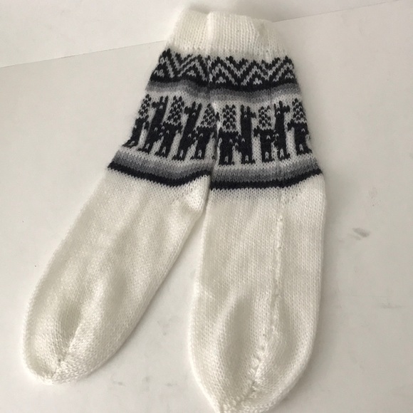 Alpaca Accessories - Never worn Alpaca hand woven socks.
